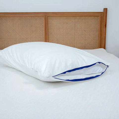 باقة النوم الفندقية | 4 كيس مخدة قطن | 4 مخدات فندقية 1300 جرام