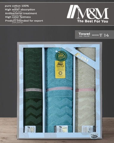 علبه 3 فوطة  100%  قطن