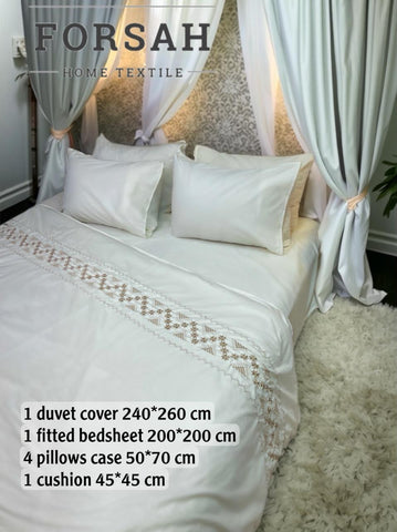تلبيس لحاف تطريز 7 قطع