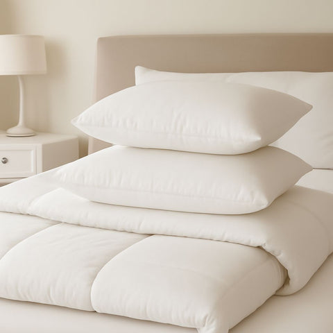 لحاف فندقي مقاس كينج | 2 مخدة فندقية